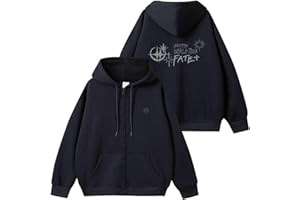 MURQ EN 2024 Concert Fate Sweatshirt K-pop Support Printed Shirts Cotton Merch Tops With Zipper For Fans