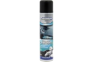 MICHELIN Expert 009478 Nettoyant Brillant Plastiques Voiture, Renove et Protège, Menthe, 400 ML