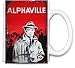 Produktbild Clubbing Designs Alphaville Film Geheimagent - Alphaville Movie Secret Agent Unique Coffee Mug | 11Oz Ceramic Cup| The Best Way to Surprise Everyone On Your Special Day| Custom Mugs by
