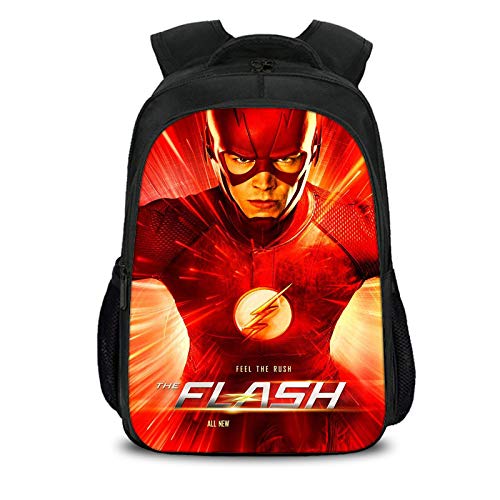 JKAINI Mochilas para Niños The Flash Printed Student Backpack,A-OneSize