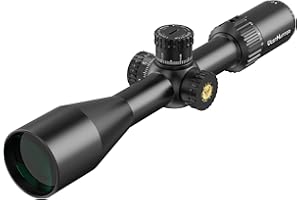 Lunette de Visée de Précision WestHunter Optics HD Gen2 6-24x50 FFP, Tube de 30 mm, Réticule Gravé sur Verre en Premier Plan Focal, Lunette Tactique 1/10 MIL pour la Chasse | Arrêt Zéro/Réinitialisation Zéro