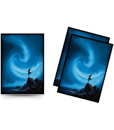 Fantasy North - Plague Rats - 100 Textured Matte TCG Card Sleeves - Fits Magic MTG Commander Pokemon and Other Card Games