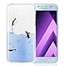 Produktbild ISENPENK Tasche Neu Für Samsung Galaxy A3(2017)/A320F/A3(2017) Duos Hülle Silikon Muster Tiere [Pinguin Sea],Samsung Galaxy A3(2017)/A320F/A3(2017) Duos 4,7-Zoll Hülle Silikon Transparent Durchsichtig Case Anti-Scratches wasserdicht Schutzhülle