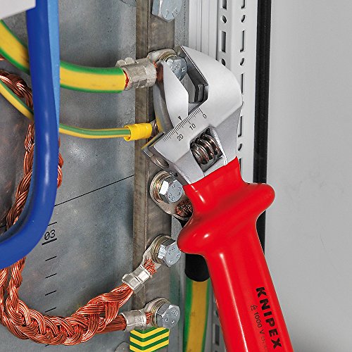 KNIPEX 98 07 250 Rollgabelschlüssel verstellbar 260 mm - 2