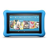Das neue Fire HD 8 Kids Edition-Tablet, 20,3 cm (8 Zoll) HD Display, 32 GB, blaue kindgerechte Hülle