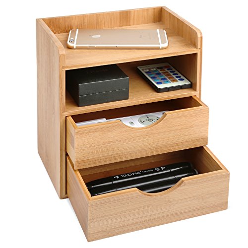 HOMFA Cajonera Escritorio de Bamb Organizador de Escritorio Cajonera para organizaci n 20x13x21cm reviews HOMFA Cajonera Escritorio de Bamb Organizador de Escritorio Cajonera para organizaci n 20x13x21cm