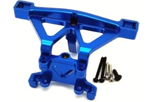 EPTNNASO Alluminio Anteriore Corpo Monti Corpo Posteriore Blu per Traxxas Revo E Revo 1 e 2 Versione Summit Slayer Pro 4x4 5314