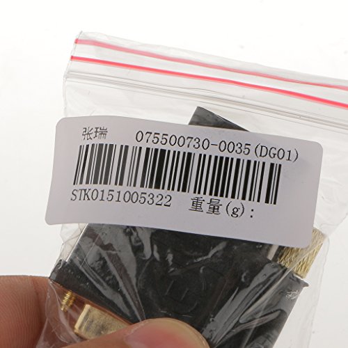 MagiDeal Dvi-i-Dual-Link (24 + 5-polig) Stecker auf Buchse Standard-Adapter für HDTV HDMI - 3