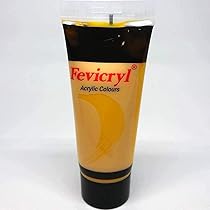 Ventes Flash Noël : Non Communiqué Peinture Acrylique En Tube Jaune De Cadmium Moyen 200ml - Amt Pas Cher