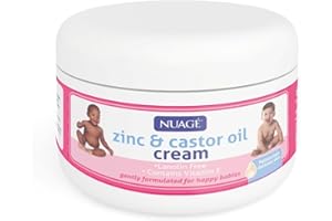Cotton Tree Zinc And Castor Oil Cream For Nappy Rash, White