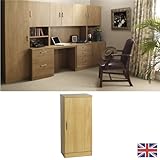 40 mm Schürze, Ausladung, 25 mm dick verstellbare Regale, Metall Regal unterstützt, links oder rechts Tür