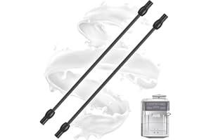 BESPOTCL Milchschlauch 2er Set für Siemens EQ6 plus s700, EQ7 - Ersatzschläuche Kompatibel mit Siemens Kaffeevollautomat EQ6 series 300/500/700 und Bosch VeroAroma Kaffeemaschine