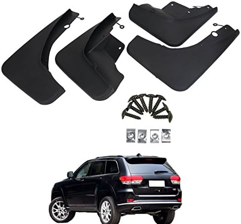 GrandCherokee Mud Flaps Molded Splash Guards For 2011-2017