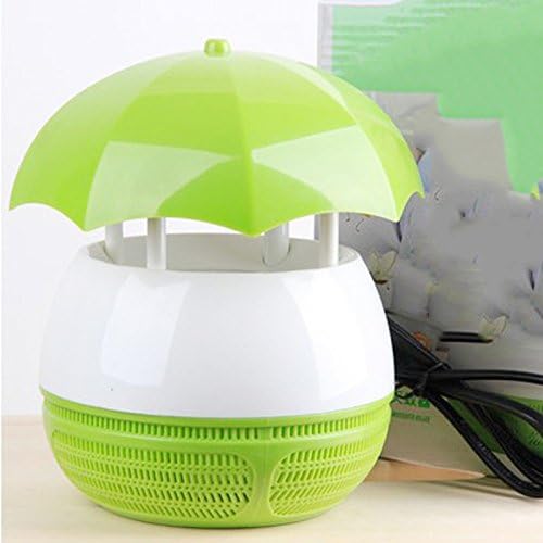 ZQ@QXDomestic umbrella suction type non radiation mosquito killing lamp,green