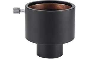 Diyeeni Adaptateur d'oculaire de télescope de 1,25 à 2 Pouces, adaptateurs de Photo de télescope, Adaptateur de Montage de focaliseur de télescope de 1,25 Pouce, Adaptateur d'oculaire de télescope