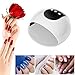 Produktbild QJHP Gel Lampe 24 W UV Nageltrockner 60S/90S/120S Timer Und Automatischer Sensor Professionel Aushärtungslampe Für Gelpoliermittel Für Fingernagel Und Zehennagel Gele