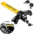 MAKINGTEC Car Steering Wheel Lock, Universal Fit for Maximum Security Steering Wheel Lock for Cars and Vans, Anti-Theft T-Bar, Steering Wheel Immobiliser, to Deter Thieves and Secure Vehicle