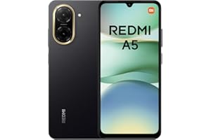 ‎XIAOMI XIAOMI Redmi A5 Smartphone, 4+128GB, Black, Superklare 32MP AI-Kamera, 5200mAh Akku, Leistungsstarker Octa-Core-Prozessor, Immersives 6,88" 120Hz Display