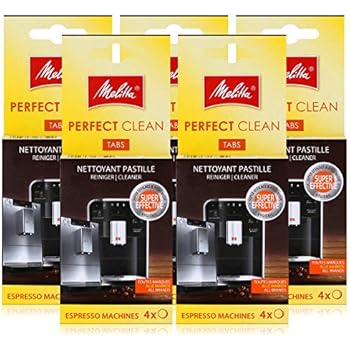 MELITTA Espresso Machine Set - Filtre Aqualogis AL-TES46 6 pcs. MELITTA Perfect Clean Tablets 4