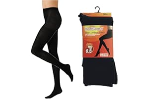 IUEG LIMITED IUEG Ladies Warm Thermal Fleece Lined with Soft brushing 140 Denier 0.5 TOG Tights