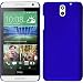 Produktbild PhoneNatic Case für HTC Desire 610 Hülle blau gummiert Hard-case für Desire 610 + 2 Schutzfolien