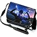 Produktbild miraclel Anime Cosplay Canvas Rucksack Messenger Bag Umhängetasche schwarz SAO 40cmx21cmx12cm