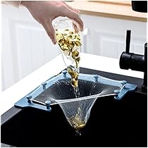 Abtropfbehälter Für Spüle - Praktisches Sieb Zum Aufhängen Am Wasserhahn, 2 Stück In Grün