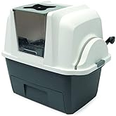 Catit Smart Sift Automatic Cat Toilet Bowl, Grey/White, 66 x 48 x 63 cm