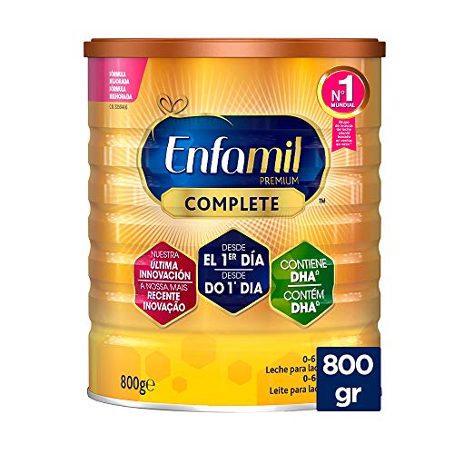 Mead Johnson Enfamil Complete 1 Leche infantil para Lactantes Bebés de 0 a 6 Meses de Edad - 800 gr