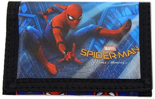 Spiderman Homecoming Cartera monedero billetera niños. Spider-man