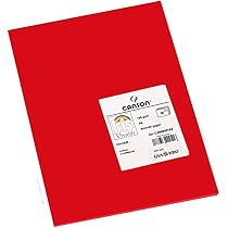 Papier Couleur Iris Vivaldi A3 185g/m² - 25 Feuilles Assorties Jaune/Rose/Rouge, Idéal Arts & Loisirs Créatifs