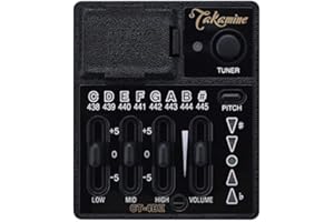 Takamine CT4BII Preamp für Westerngitarre (Vorverstärker für Takamine Pro Series Gitarren, mit 3-Band-EQ)