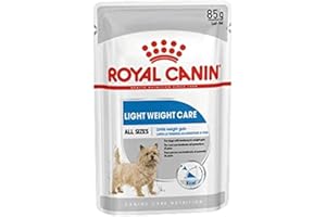Royal Canin Light Weight Care Mousse | 12 x 85 g | Alimento completo para perros adultos a partir de los 10 meses de edad | Para perros con tendencia a engordar