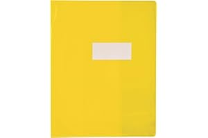 ELBA Protège-cahier PVC 150 Strong Line A4 (21x29,7 cm) Translucide jaune