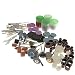 Produktbild 147pcs 35mm Stabschleifer Für Dremel Multischleifer Kit Minischleifer Zubehörset