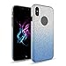 Produktbild Saingace(TM) Schutzhülle für iPhoneX, Dünn Glitzer Hülle Bling TPU Farbverlauf Handyhülle Kratzfest Stoßfest Case Cover Anti-Rutsch Anti-Scratch Hülle für iPhoneX