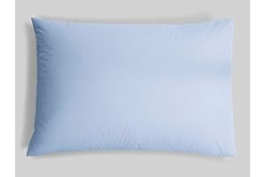 PYRHAN LTD COT BED POLYCOTTON PILLOW CASE (16X24CMS) 2 PACK (SKY BLUE)