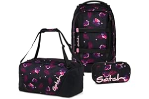 Satch Pack Schulrucksack Set 3tlg. inkl. Schlamperbox und Sporttasche