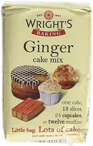 Wright's Baking Ginger Cake Mix 500 g (Pack of 1, Total 5)