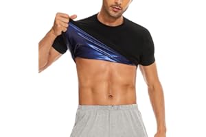 DUROFIT Sweat Sauna Vest Men Workout Tank Top Waist Trainer Compression Sweat Enhancing Vest