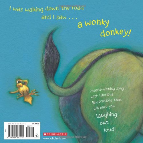 Book's Cover of The Wonky Donkey