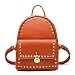 Produktbild Mefly Pu-Leder Lady Rucksack Schultertasche Kurkuma