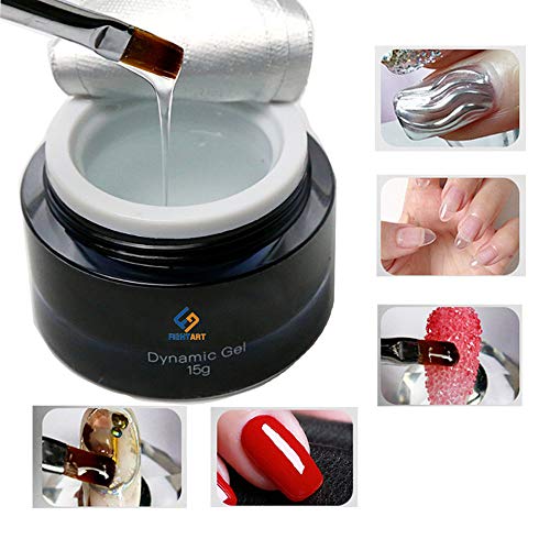 Fightart 5 in 1 - Top coat soak off per extension per unghie, gel modellante e modellante