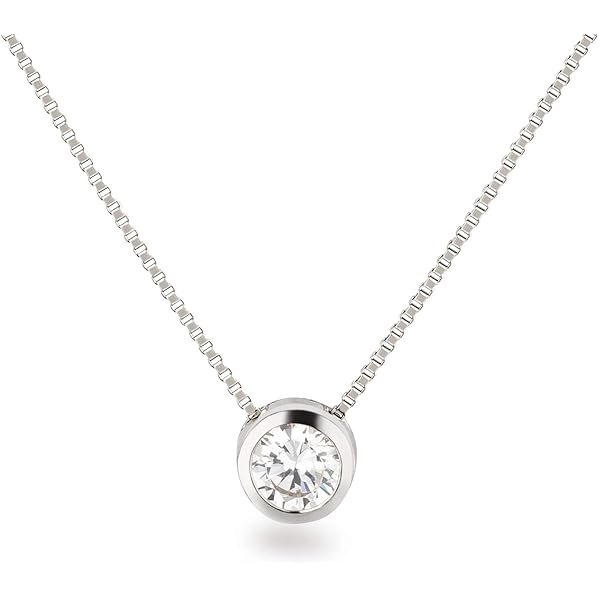 Zilveren ketting met hanger hart/infinity zirkonia | -NL