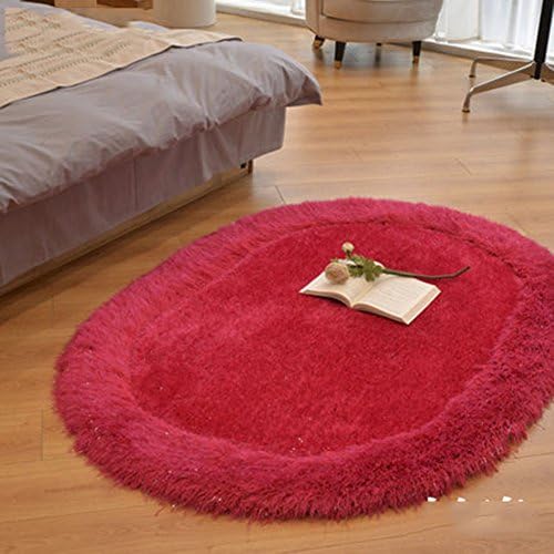 Rugs 70x140 elastic gray children's bedroom carpet wedding bedside rugs-P