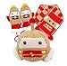 Unique Winter Baby Hats/Caps Scarf & Gloves Useful Cute Woolen Baby Set