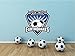 Produktbild San Jose Ehquakes FC USA Soccer Football Sport Home Decor Art Wall Vinyl Sticker 58 x 55 cm