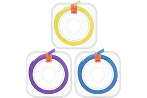 OFFCUP Tira de Pulido Dental, 20μm 30μm 50μm 6m/ Rollo Dental Dientes Abrasivos, Blanqueadores de Dientes Bandas Abrasibas Dientes Papel De Lija Dental para Limpieza Dental y Teeth Whitening (3pcs)