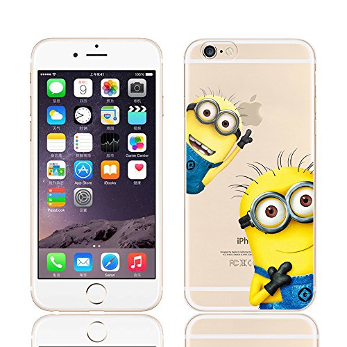 MINIONS TRANSPARENT CLEAR TPU SOFT CASE FOR APPLE IPHONE 5SE 2 MINIONS MINIONS TRANSPARENT CLEAR TPU SOFT CASE FOR APPLE IPHONE 5SE 2 MINIONS
