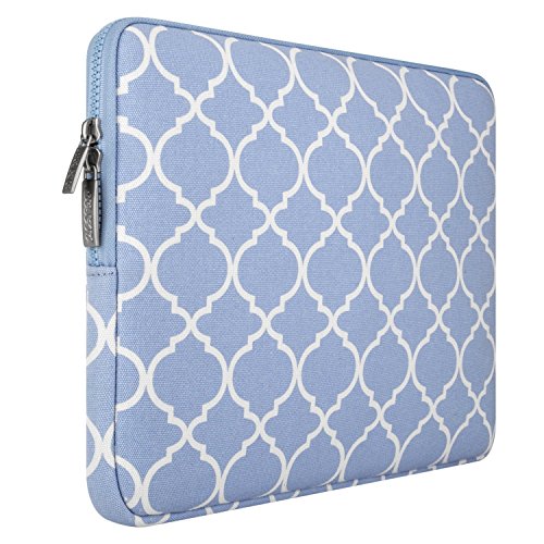 MOSISO Tasche Sleeve H  lle f  r 13-13 3 Zoll MacBook Pro  MacBook Air  Notebook Quatrefoil Stil Canvas Gewebe Laptoph  lle Schutzh  lle Laptoptasche 